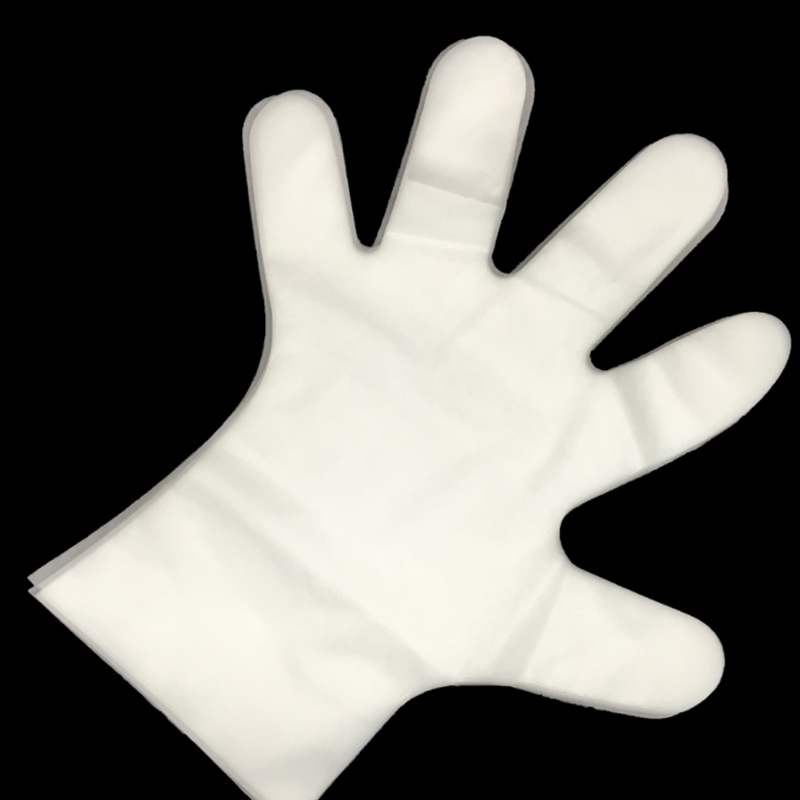 Jetables des gants de cuisine en HDPE PE Nettoyage supermarché