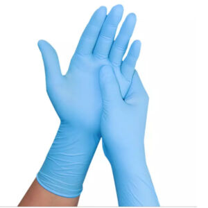 Gants jetables en nitrile à usage médical